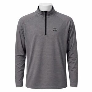 Size L Levelwear Men’s RBC Open Striped 1/4 Zip Golf Pullover Golf Layering Tops
